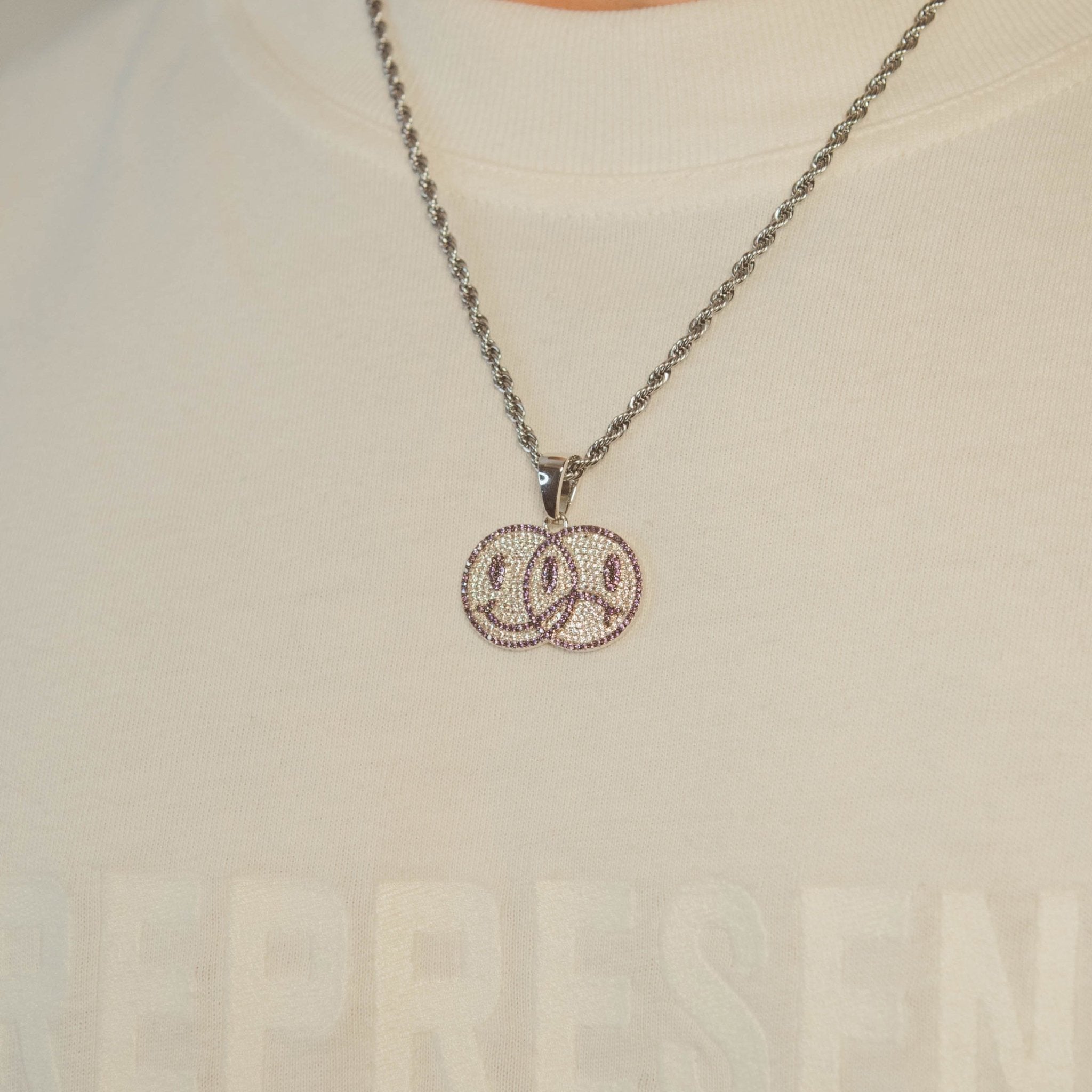 Double Smiley Pendant - Design Comp - Cernucci