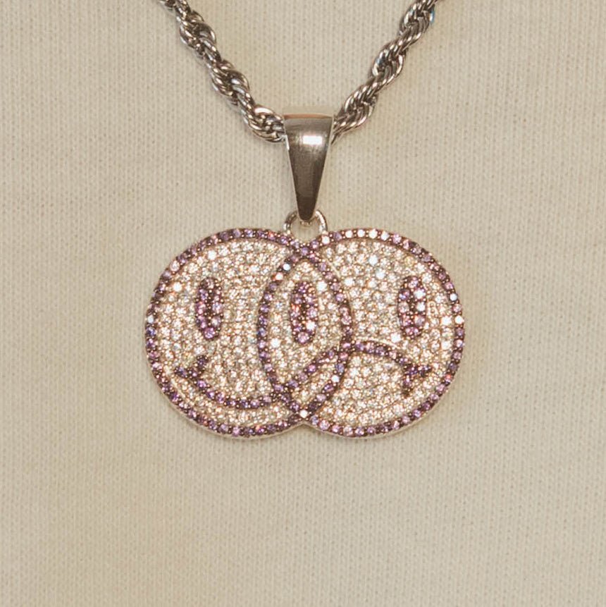 Double Smiley Pendant - Design Comp - Cernucci