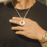 Ethereum Pendant - Gold - Cernucci