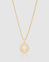 Ethereum Pendant - Gold - Cernucci