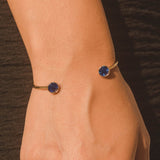 Gemstone Bangle - Sapphire - Cernucci