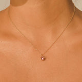 Gemstone Necklace - Rose - Cernucci