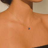 Gemstone Necklace - Sapphire - Cernucci