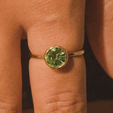 Gemstone Ring - Peridot - Cernucci