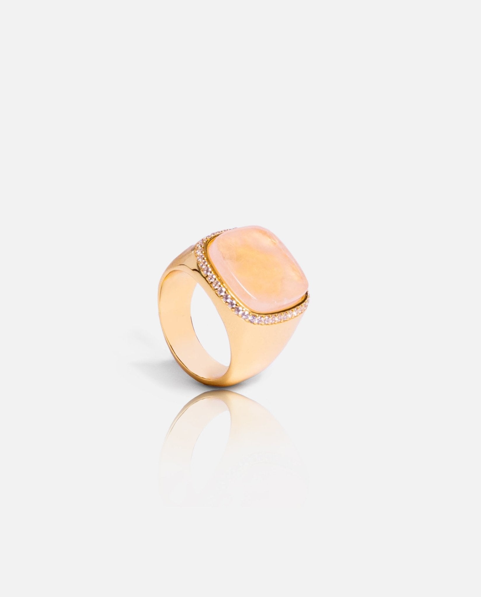 Gemstone Ring - Rose Quartz - Cernucci
