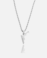 Glock Pendant - White Gold - Cernucci