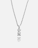 Gummy Bear Pendant - White Gold - Cernucci