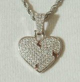 Heart Cracked Pendant - Cernucci