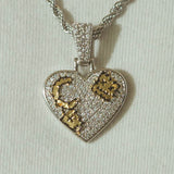 Heart Patches Pendant - Cernucci