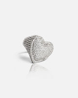 Heart Ring - White Gold - Cernucci