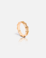 Iced Cobra Ring - Gold - Cernucci