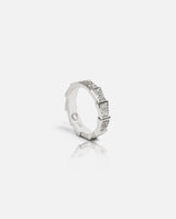 Iced Cobra Ring - White Gold - Cernucci