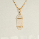 Iced Deck Pendant - Gold - Cernucci