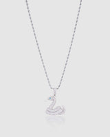 Iced Snake Pendant - Cernucci