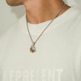 Iced Walking Bomb Pendant - Cernucci