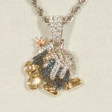 Iced Walking Bomb Pendant - Cernucci