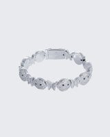 JM10 Iced Smiley & Butterfly Bracelet - Cernucci
