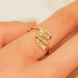 Leaf Ring - Gold - Cernucci