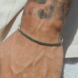 Micro Tennis Bracelet - Green - Cernucci