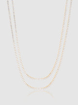 Micro Tennis Chain Bundle - Gold - Cernucci