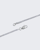 Micro Tennis Chain Bundle - White Gold - Cernucci