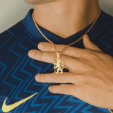 Official Chelsea Lion Pendant - Gold - Cernucci