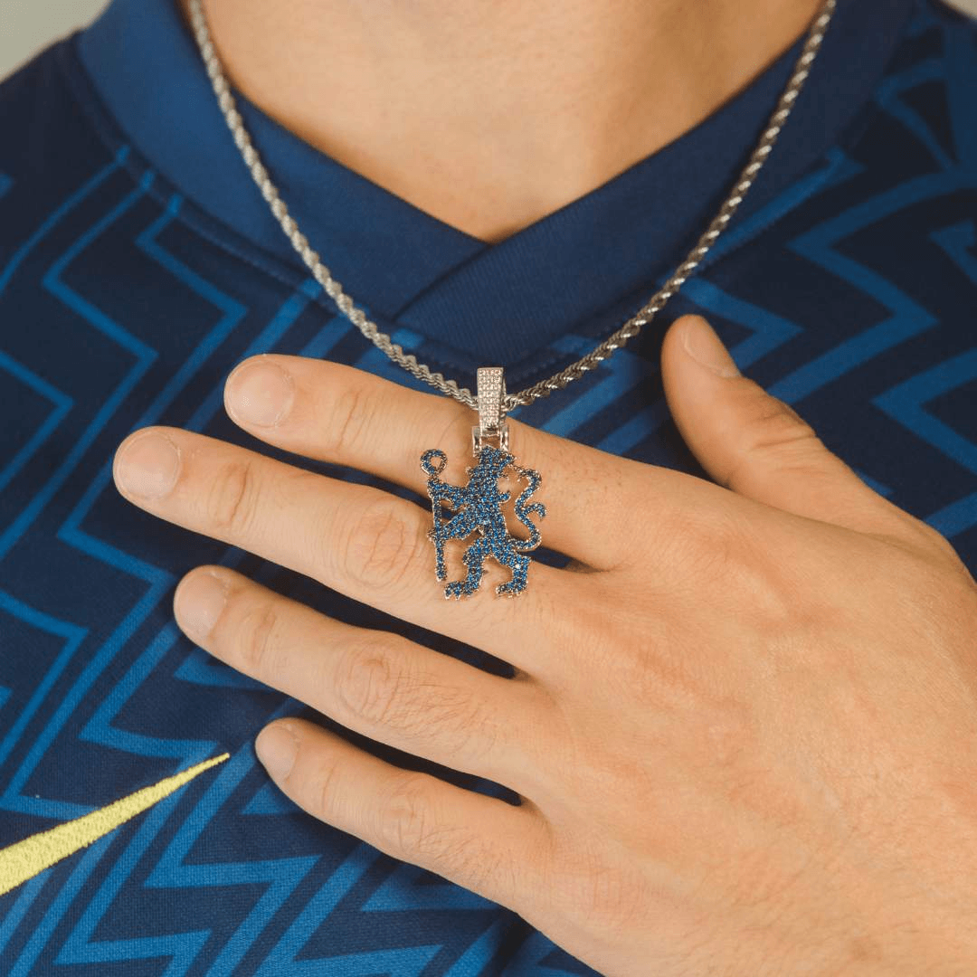 Official Iced Chelsea Lion Pendant - Cernucci