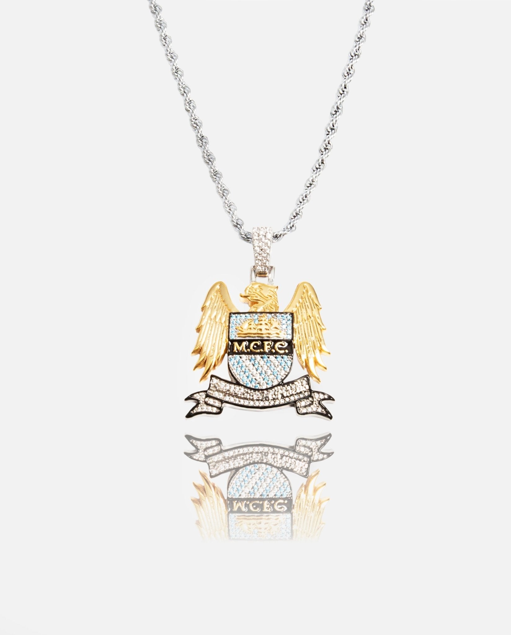 Official Retro Man City Pendant - Cernucci