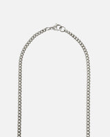 Paper Clip Necklace - White Gold - Cernucci