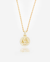 Pisces Zodiac Pendant - Gold - Cernucci
