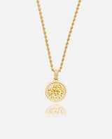 Sagittarius Zodiac Pendant - Gold - Cernucci