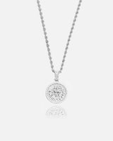 Sagittarius Zodiac Pendant - White Gold - Cernucci
