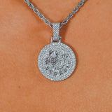 Scorpio Zodiac Pendant - White Gold - Cernucci