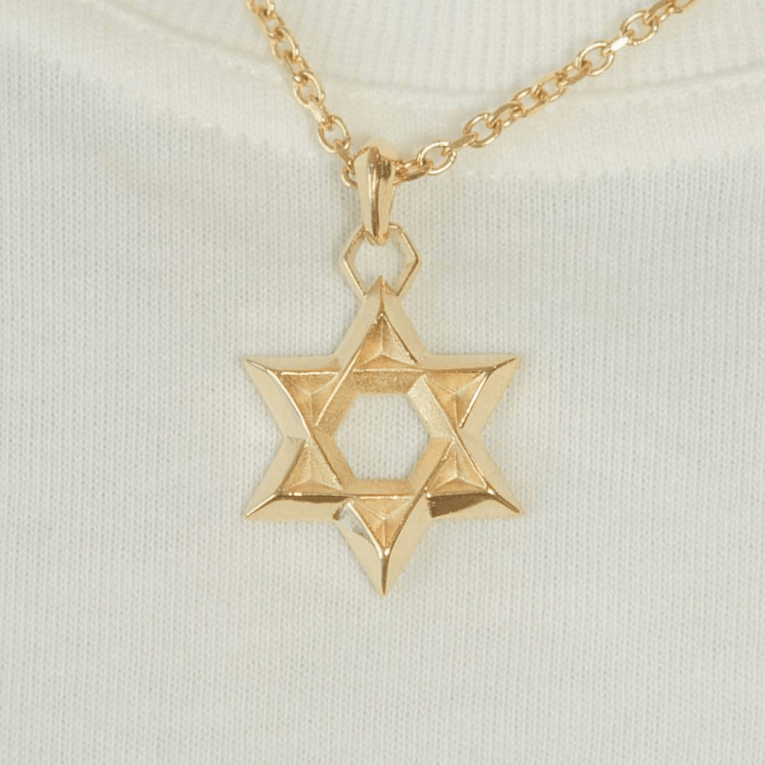 Star of David Pendant - Gold - Cernucci