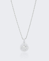 Taurus Zodiac Pendant - White Gold - Cernucci