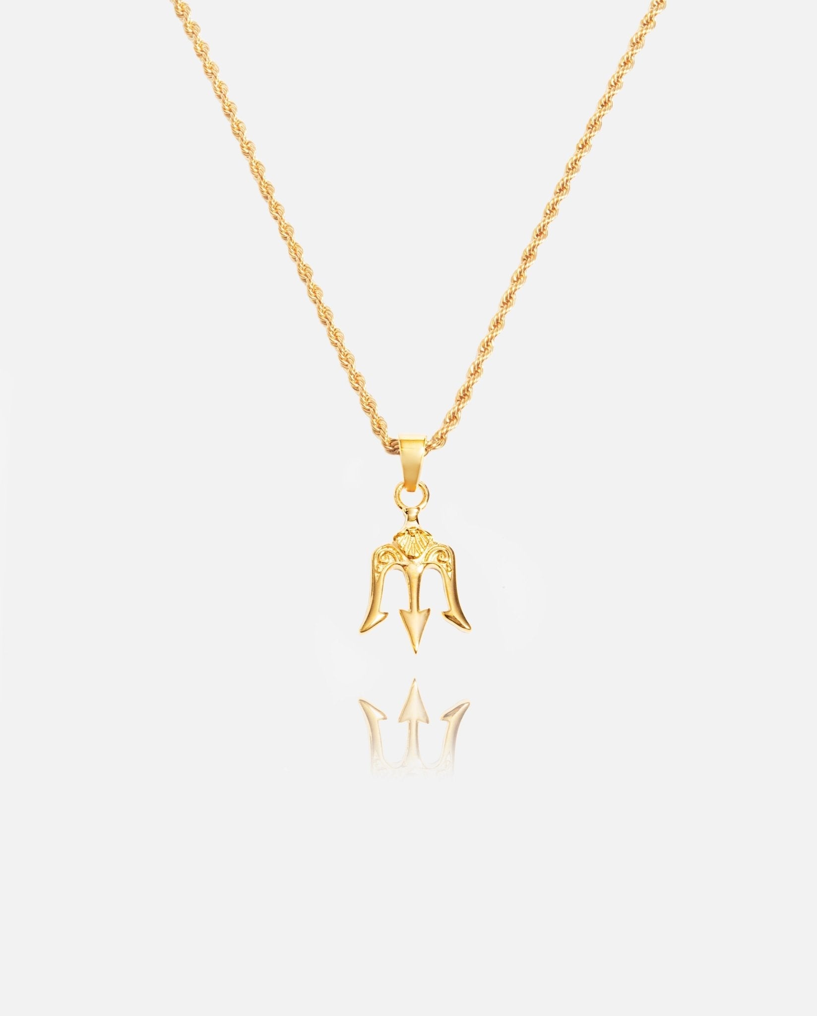Trident Pendant - Gold - Cernucci