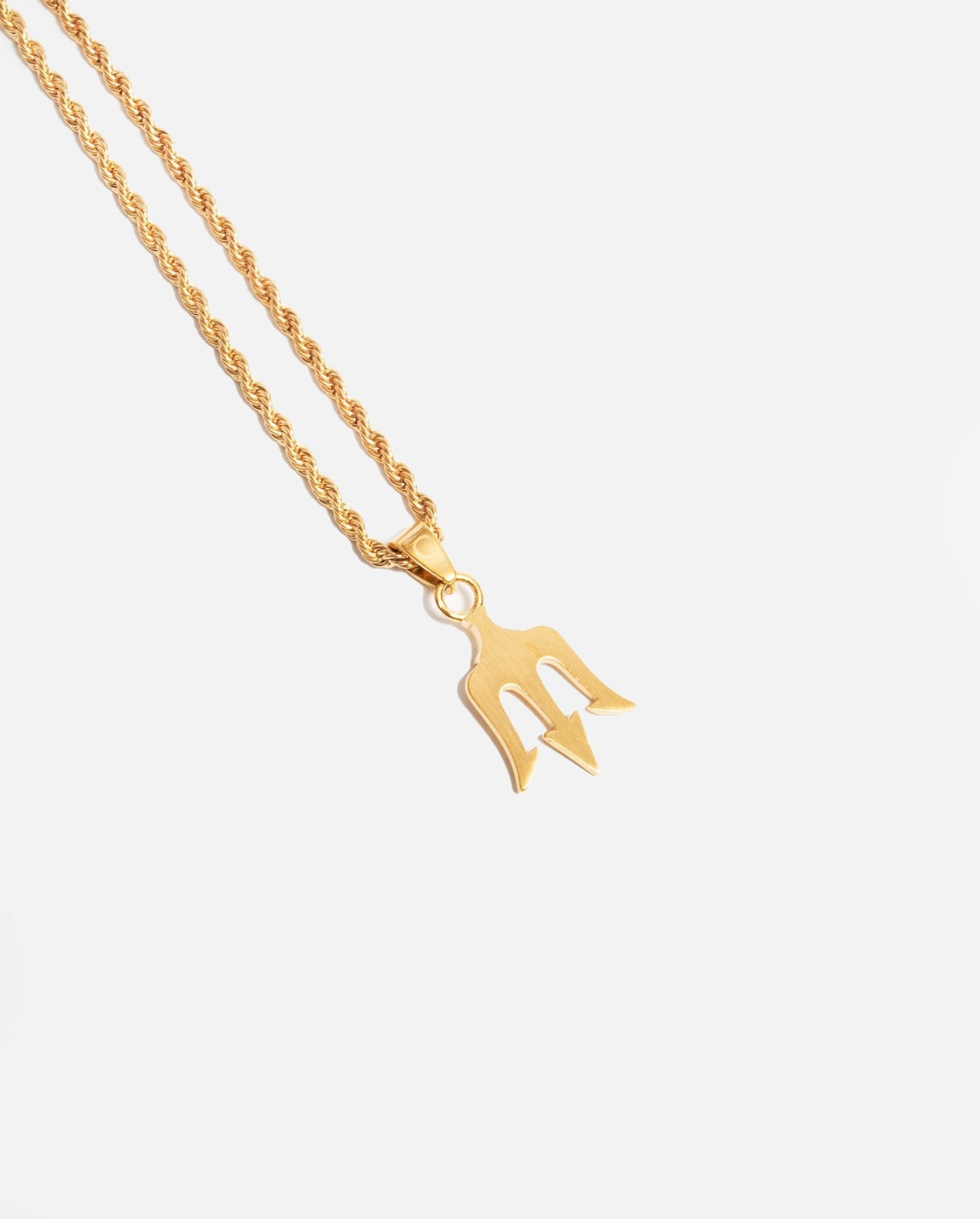 Trident Pendant - Gold - Cernucci
