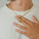 Trident Pendant - Gold - Cernucci