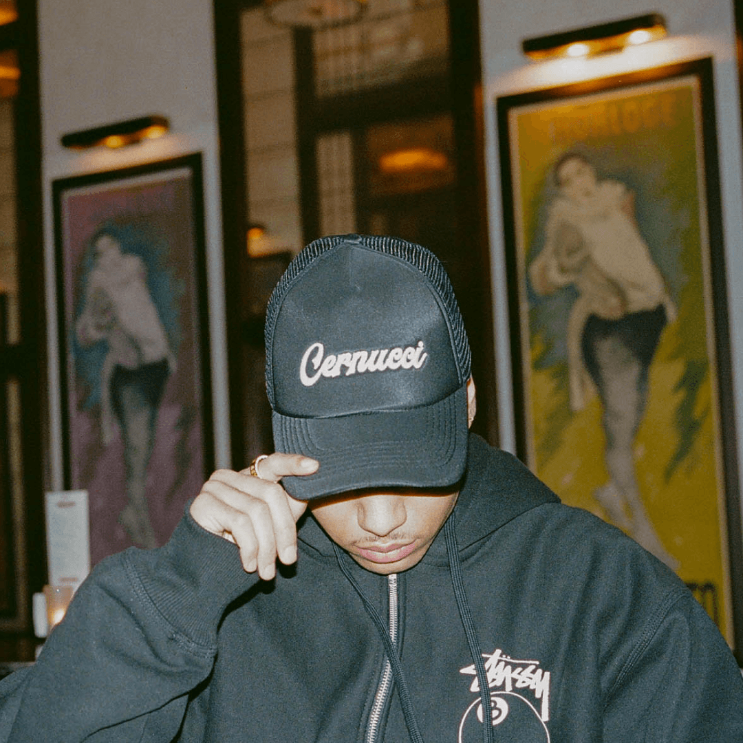 Trucker Hat - Black - Cernucci