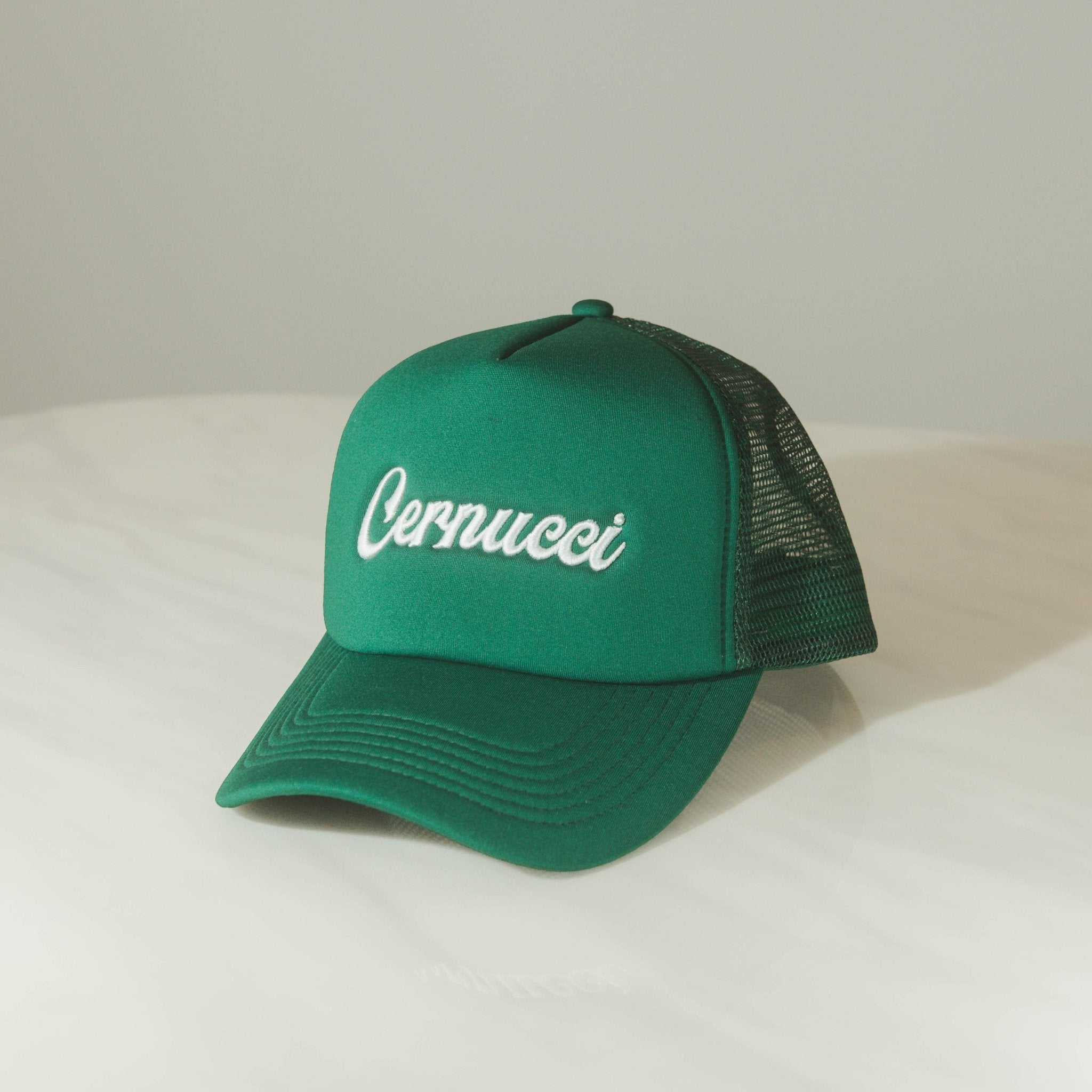 Trucker Hat - Green - Cernucci