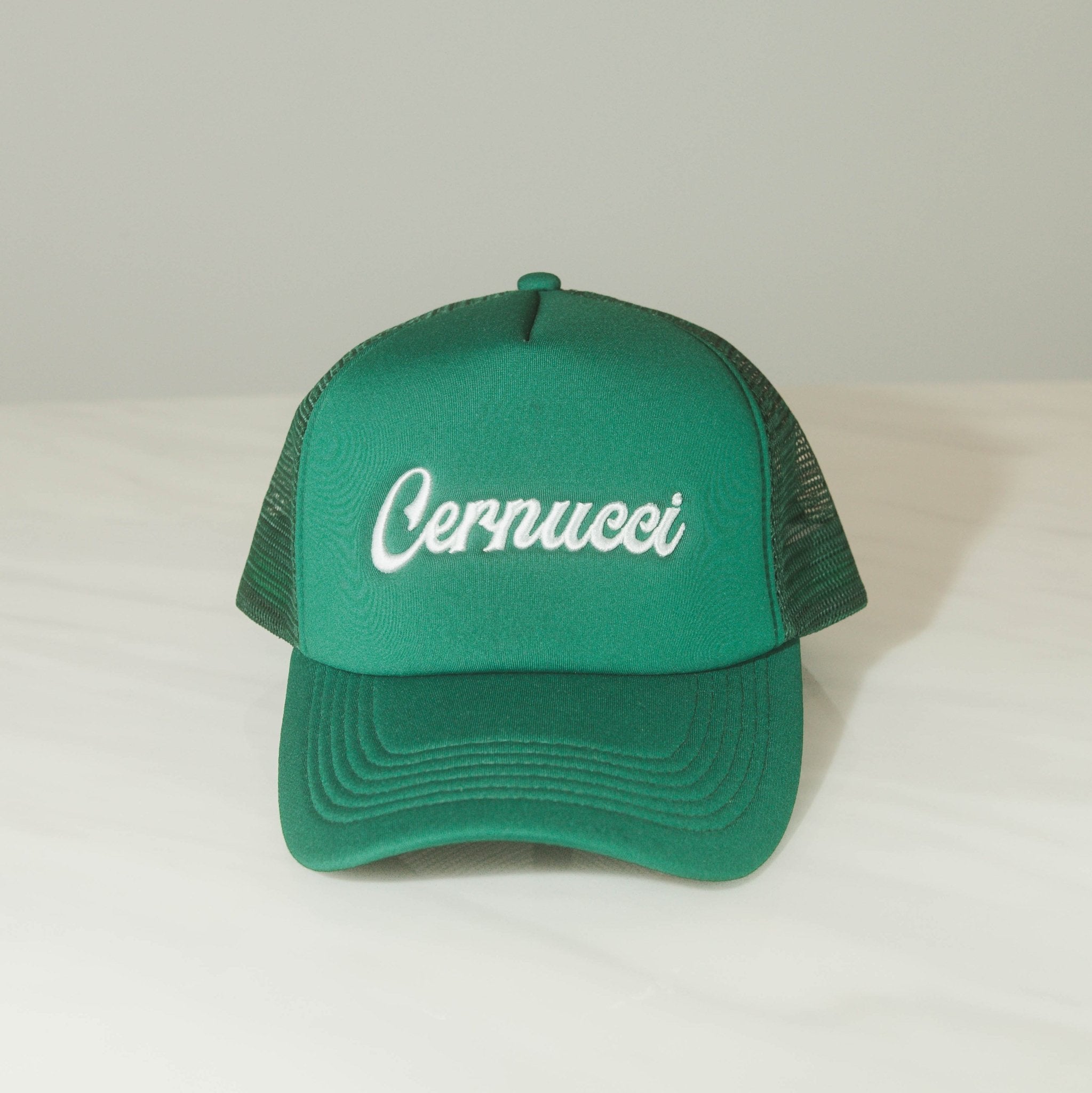 Trucker Hat - Green - Cernucci