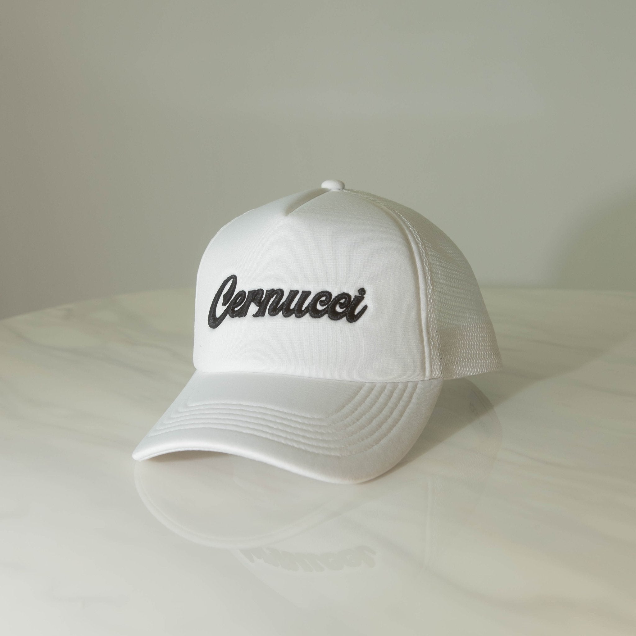 Trucker Hat - White - Cernucci