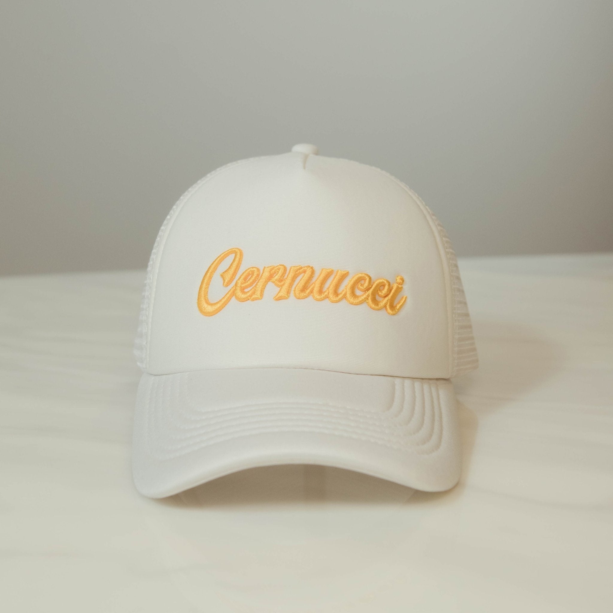 Trucker Hat - White - Cernucci