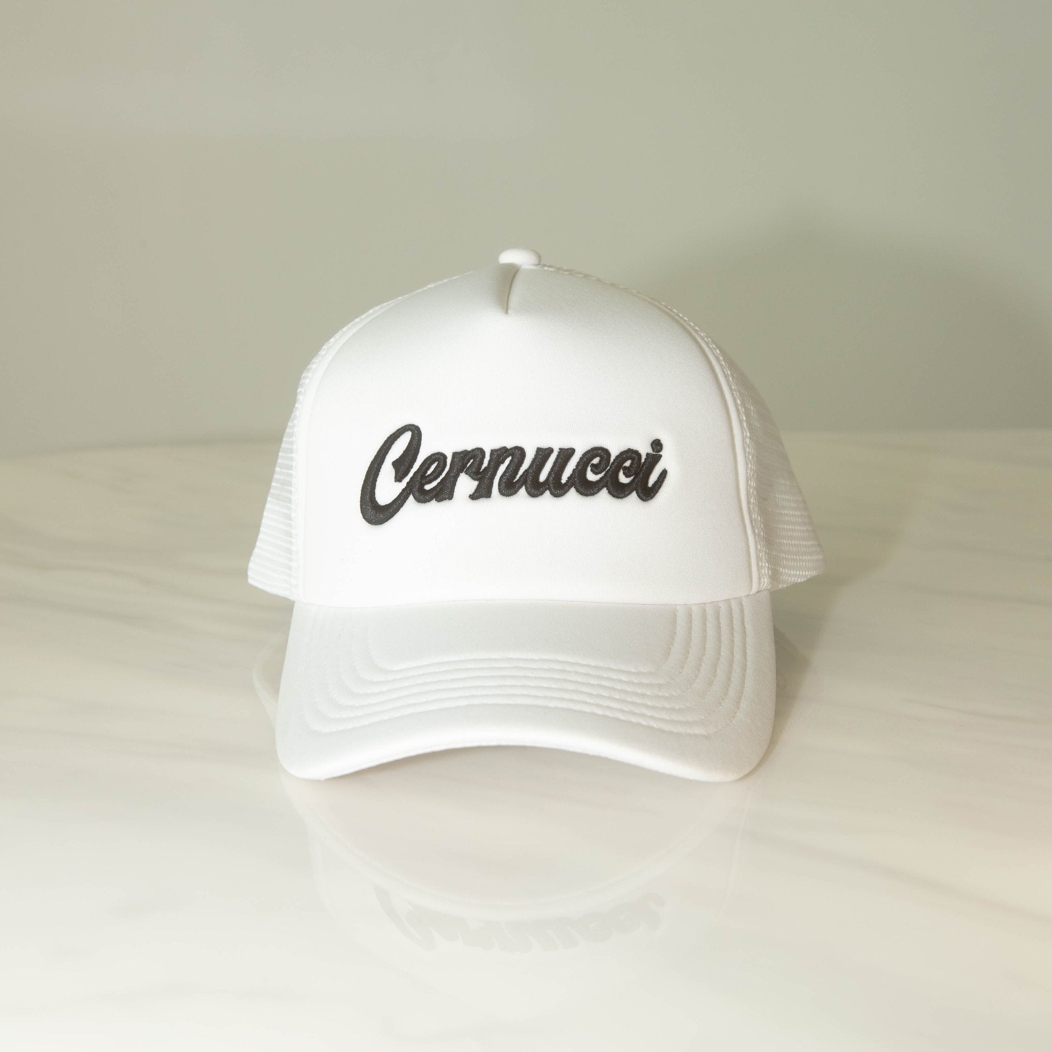 Trucker Hat - White - Cernucci