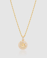 Virgo Zodiac Pendant - Gold - Cernucci