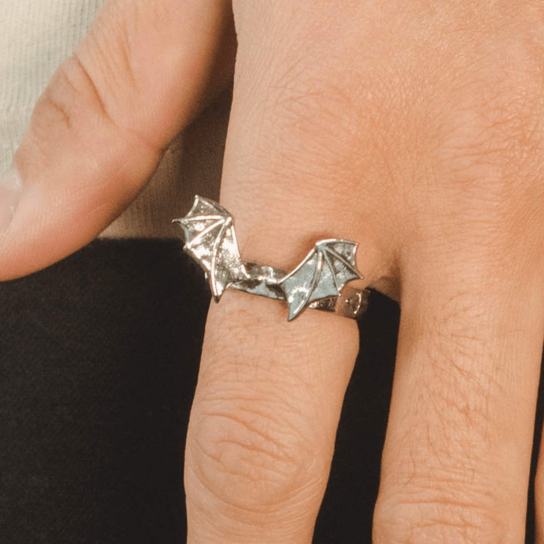 Wing Ring - White Gold - Cernucci