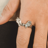 Wing Ring - White Gold - Cernucci
