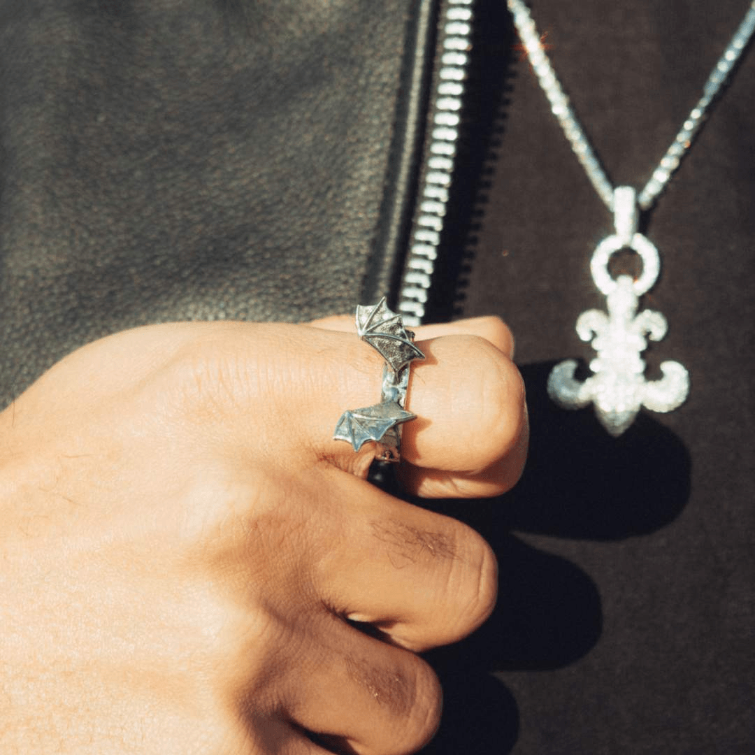 Wing Ring - White Gold - Cernucci