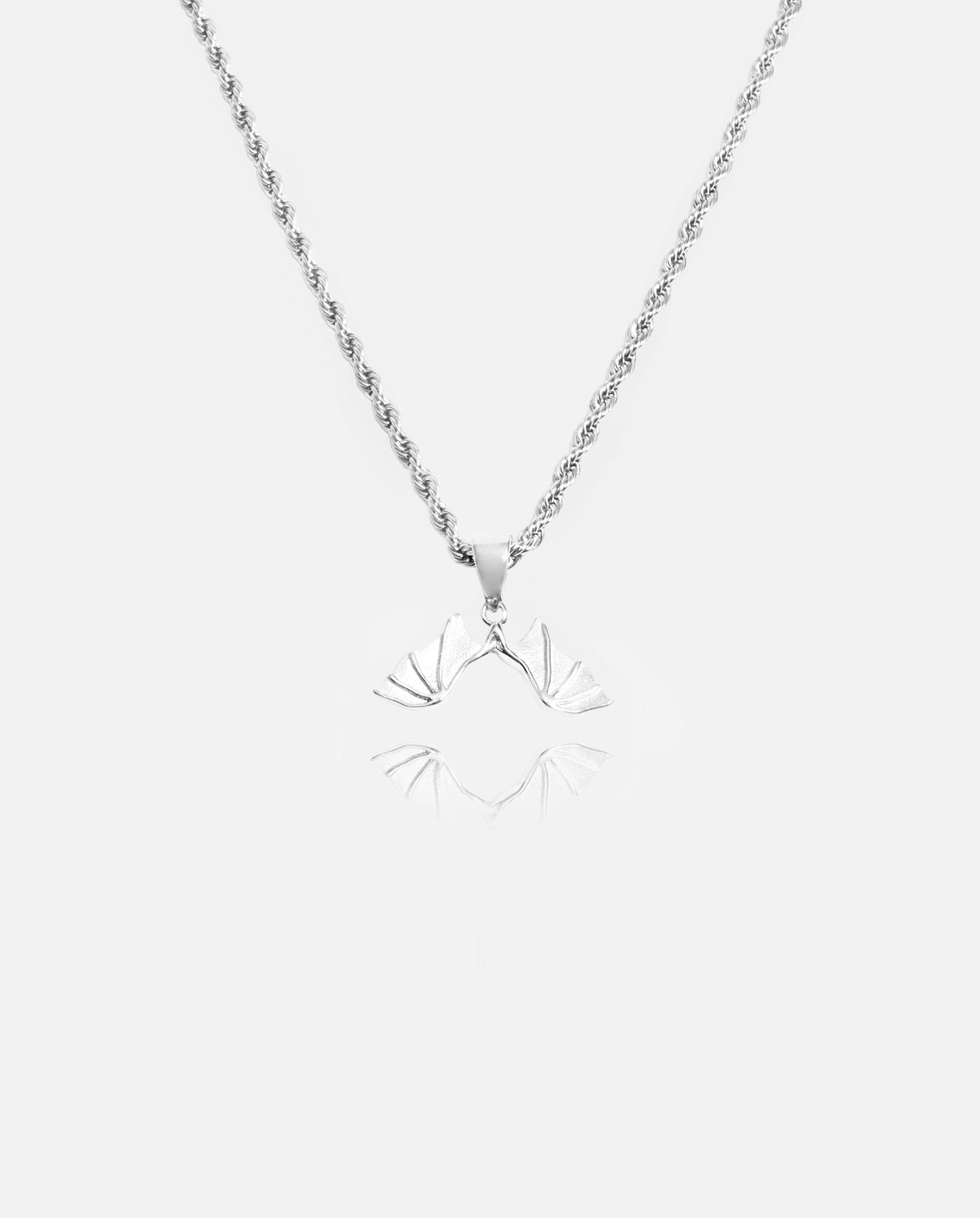 Wings Pendant - White Gold - Cernucci