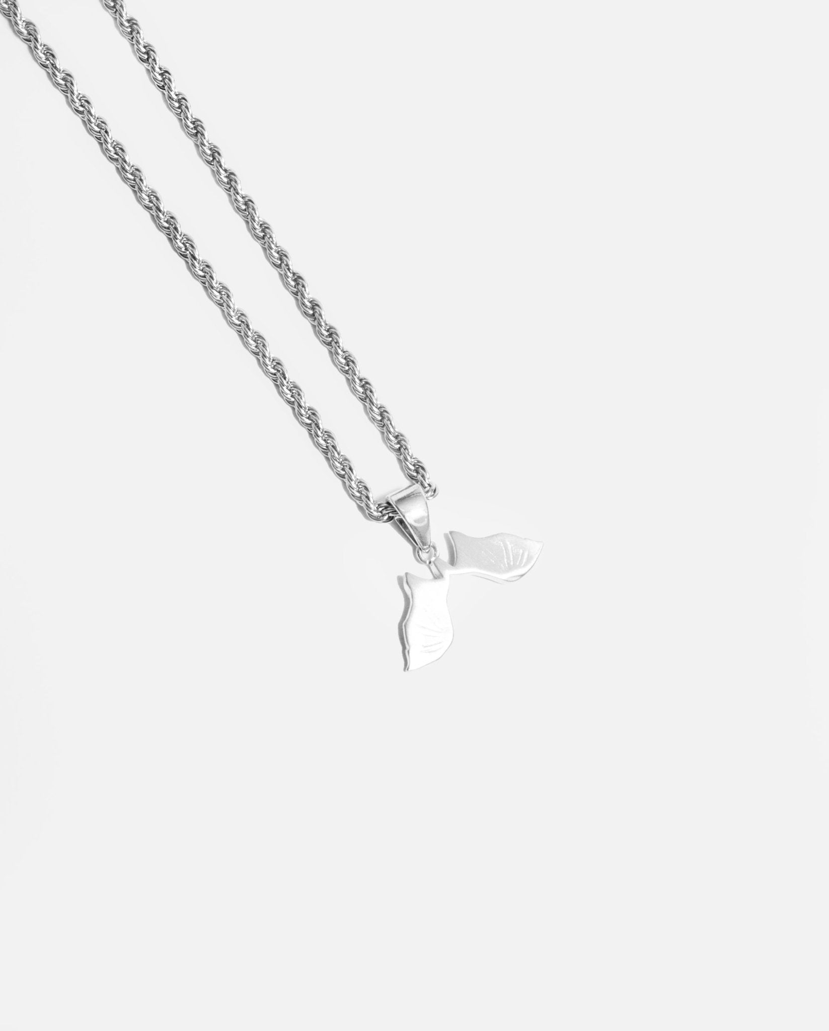 Wings Pendant - White Gold - Cernucci